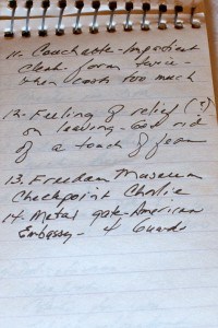 My Dad' travel notes