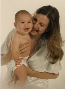 Remember: The Ultimate Defense 3 Mom and baby smiling