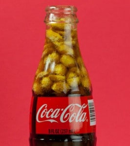 Coke and peanuts 