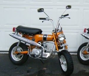 Sharing photos and memories of a motorbike