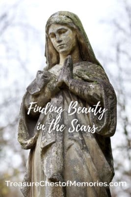 Finding Beauty in the Scars pinnable image