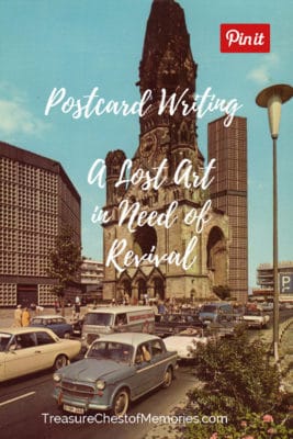 Postcard Writing Pinnable Image