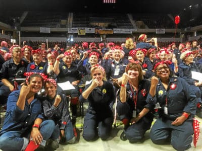 Photo of some of the Rosies 