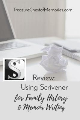 Reveiw Using Scrivener Graphic