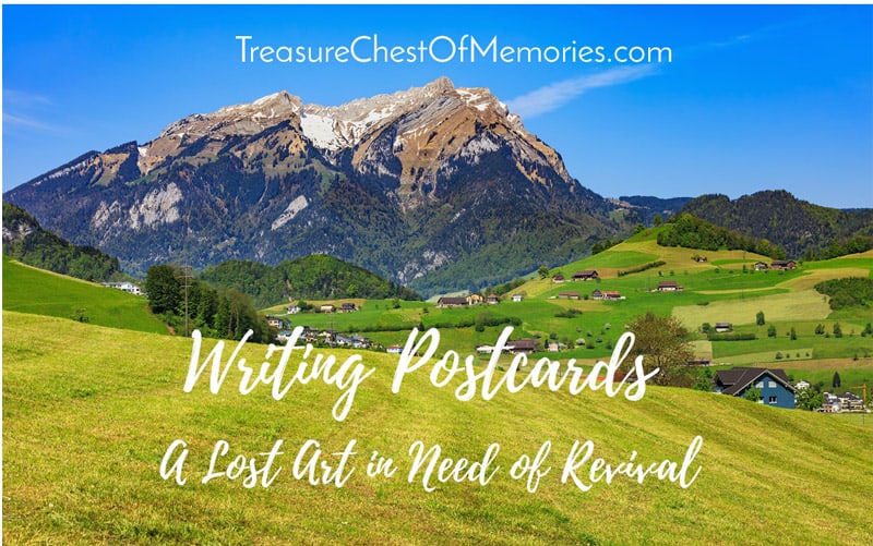 Writing Postcards: A Lost Art in Need of Revival 1 Writing Postcards A lost Art Graphic