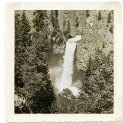 Comparing Photos across Generations Yosemite Falls then 