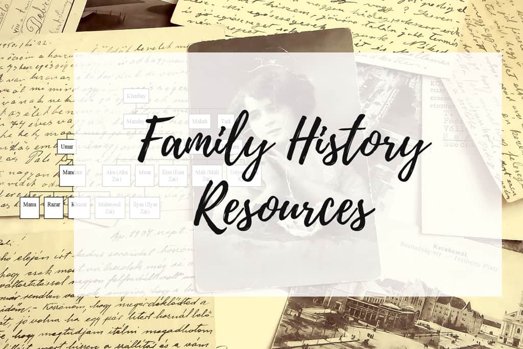 family history Resources