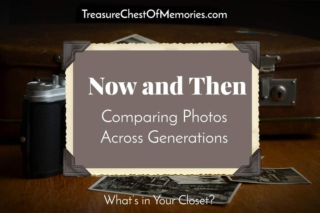 cOMPARING PHOTOS ACROSS GENERATIONS 