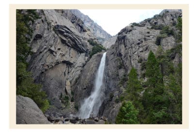 Comparing Photos across Generations Yosemite Falls 2017 